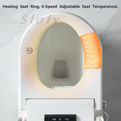 Toilet Smart Bidet Universal Lid Toilet Bowl Toilet WC Cover Warm Air Dryer Water Wind Temperature for Bathroom Bathroom WC