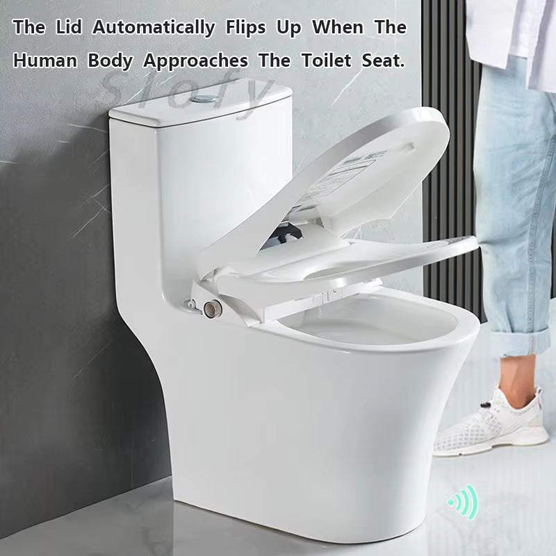 Toilet Smart Bidet Universal Lid Toilet Bowl Toilet WC Cover Warm Air Dryer Water Wind Temperature for Bathroom Bathroom WC