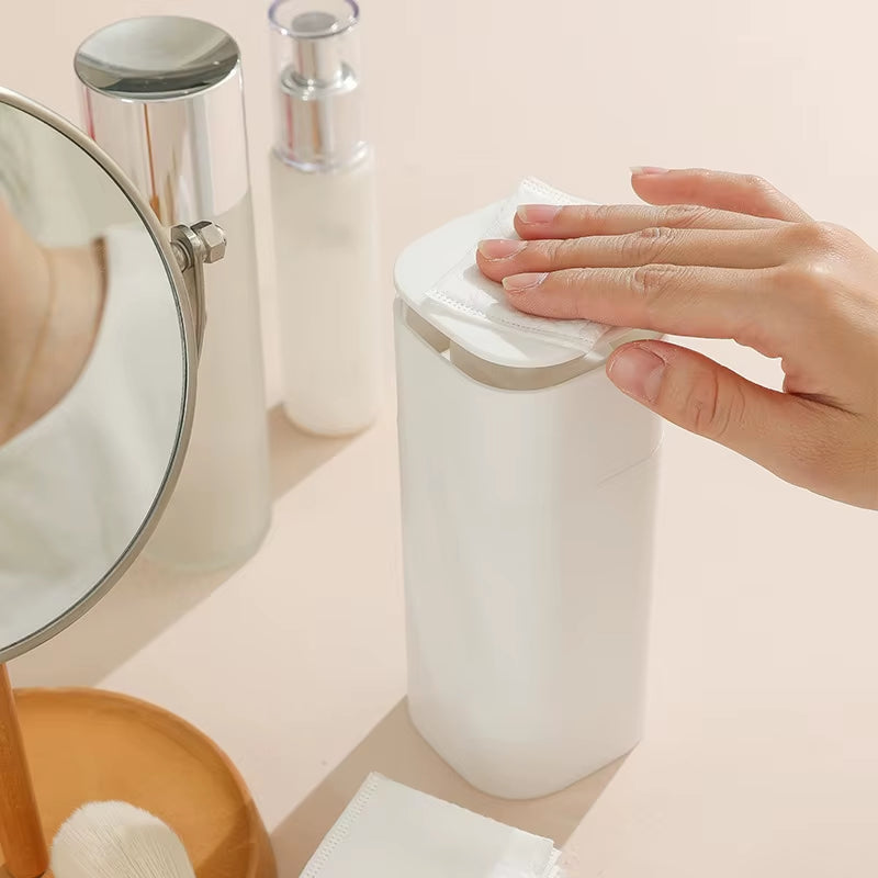 Botella dispensadora con bomba de vacio, dispensadora de líquido para esmalte de uñas y removedor de maquillaje